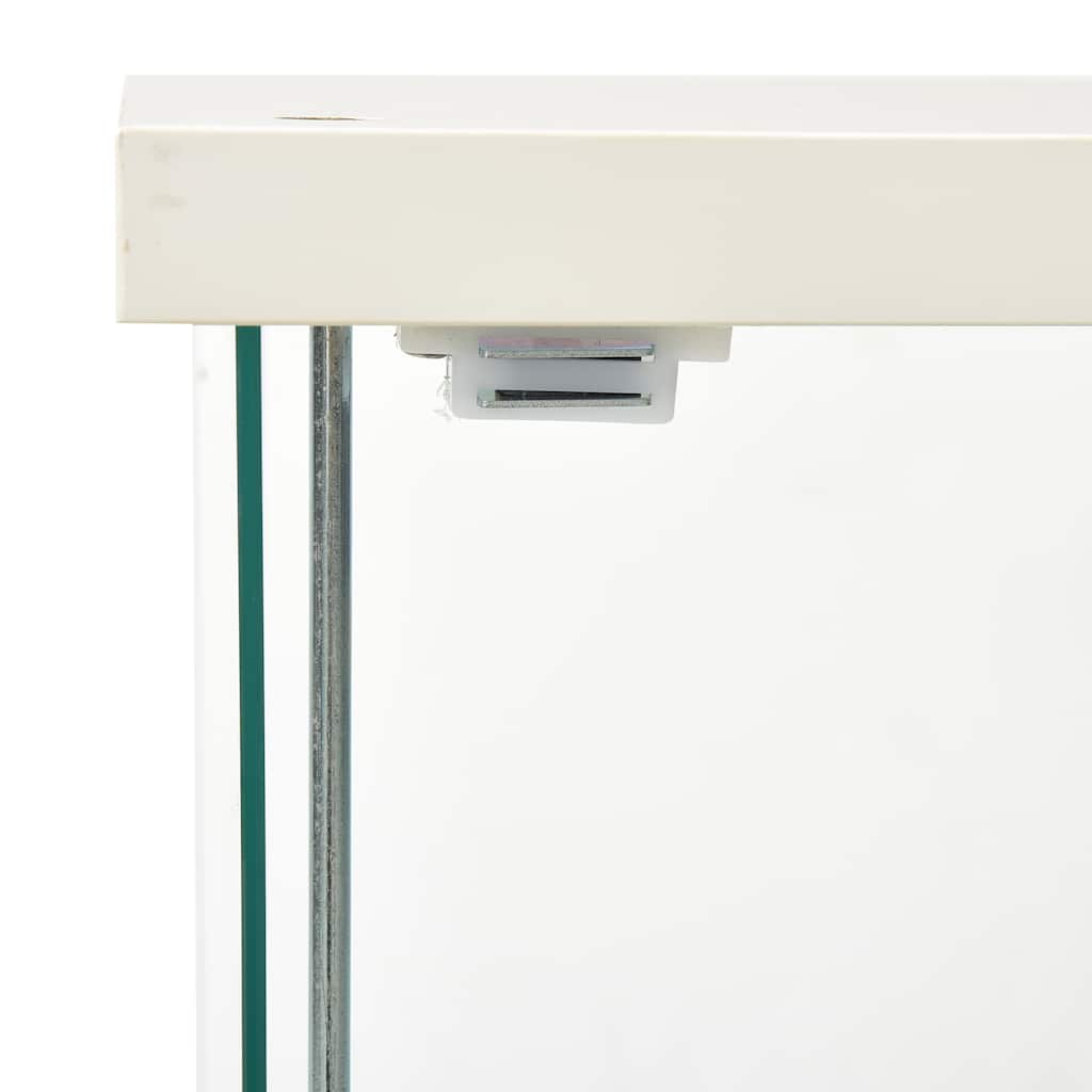 Armoire de rangement Verre trempé Blanc - XIOS