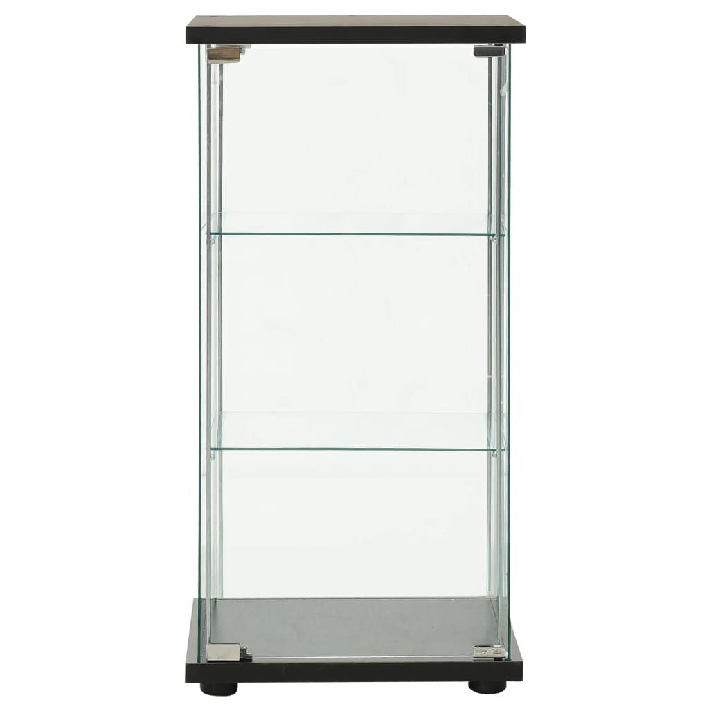Armoire de rangement Verre trempé Noir - XIOS