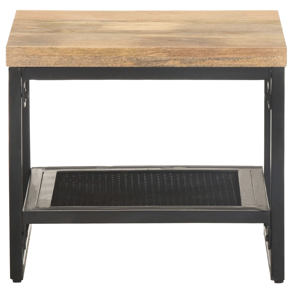 Table d'appoint 40x40x35 cm Bois de manguier massif - XIOS