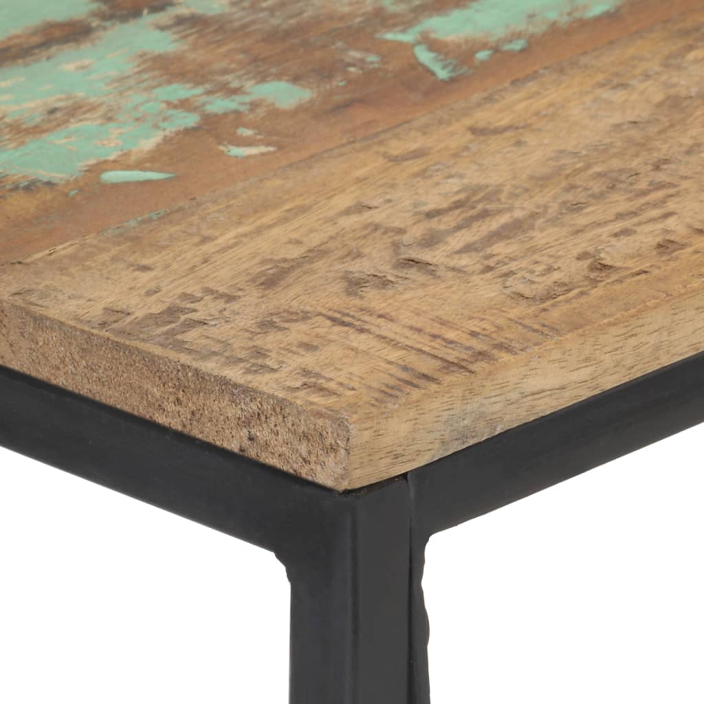 Table console 110x35x75 cm Bois de récupération massif - XIOS