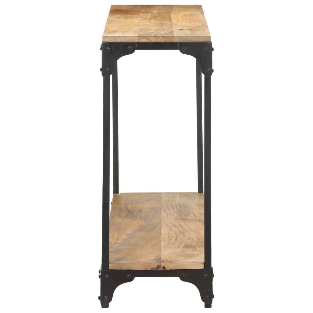 Table console 110x30x75 cm Bois de manguier massif - XIOS