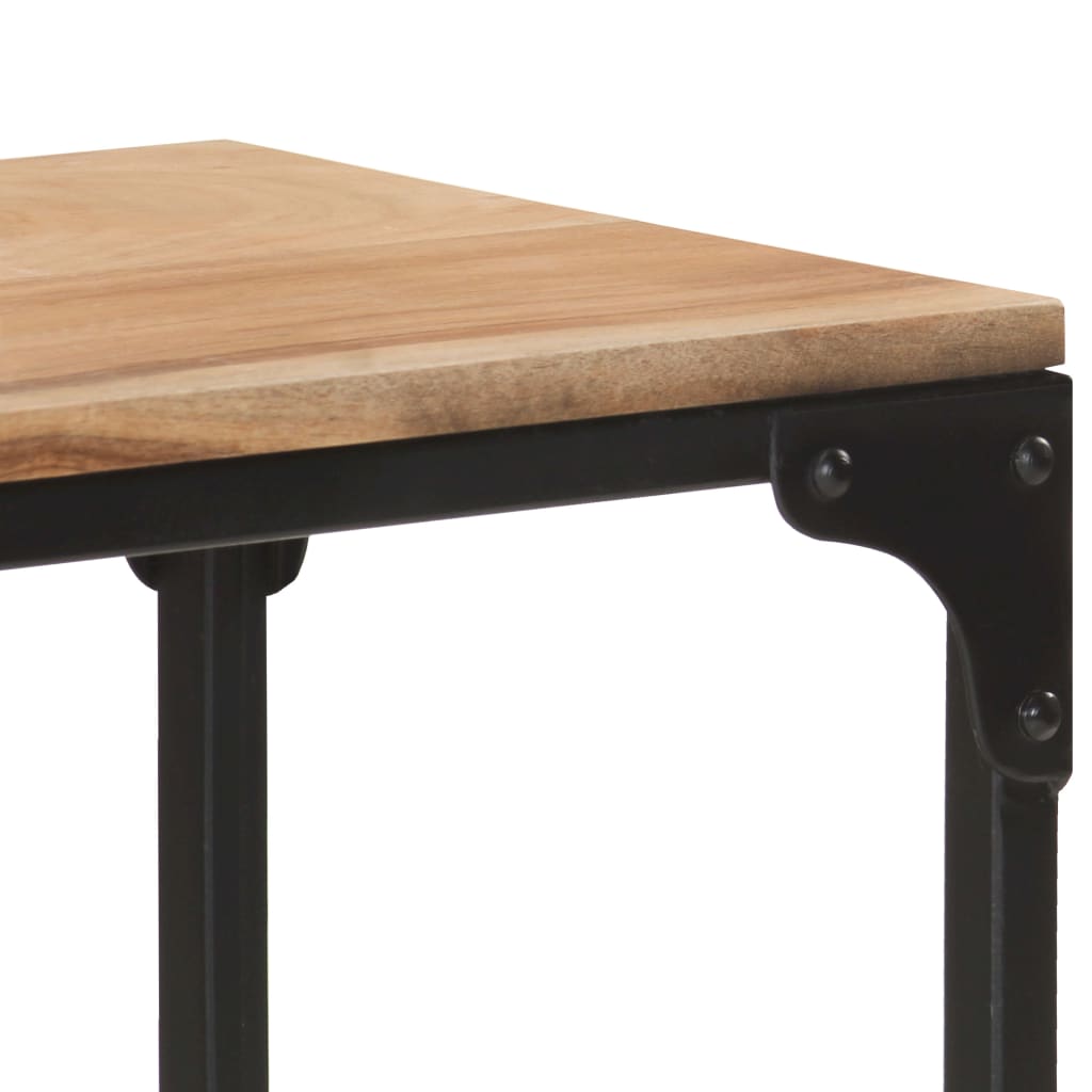 Table console 110x30x75 cm Bois solide d'acacia - XIOS