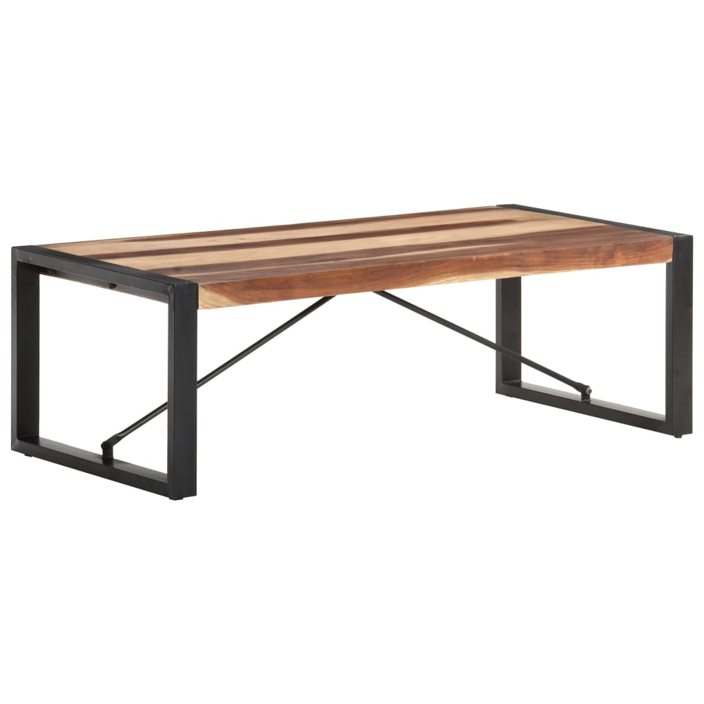 Table basse 120x60x40 cm Bois massif - XIOS