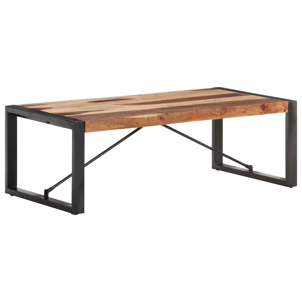 Table basse 120x60x40 cm Bois massif - XIOS