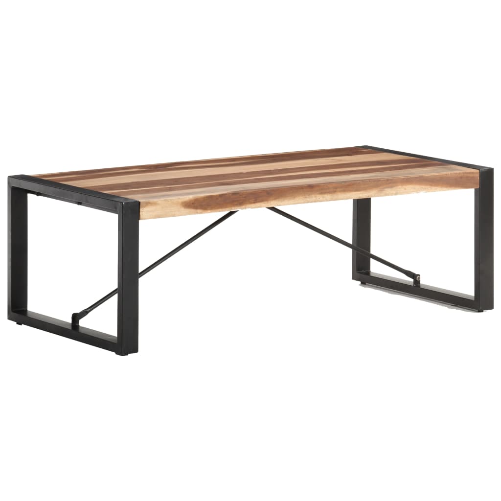 Table basse 120x60x40 cm Bois massif - XIOS
