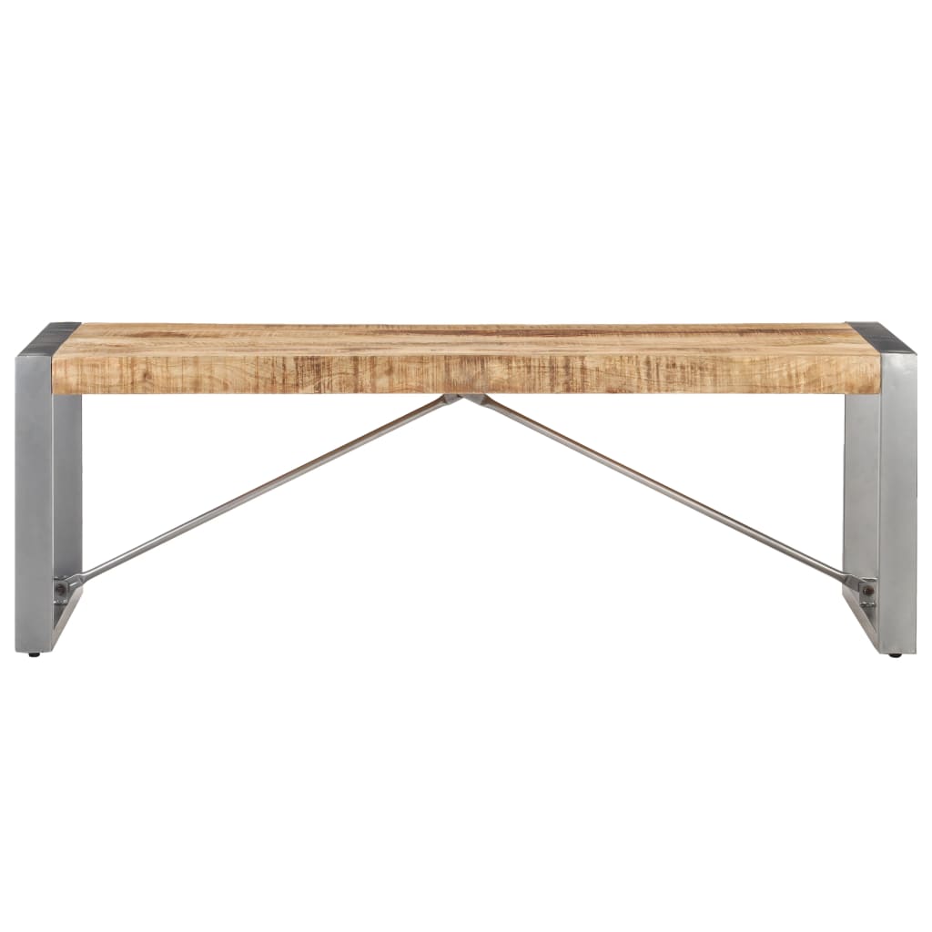 Table basse 120x60x40 cm Bois de manguier brut - XIOS
