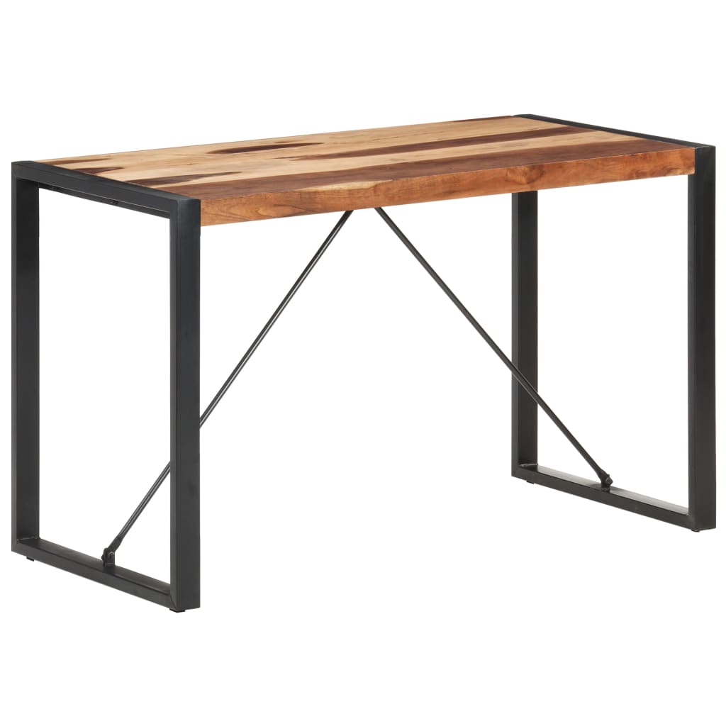 Table à manger 120x60x75 cm Bois massif - XIOS