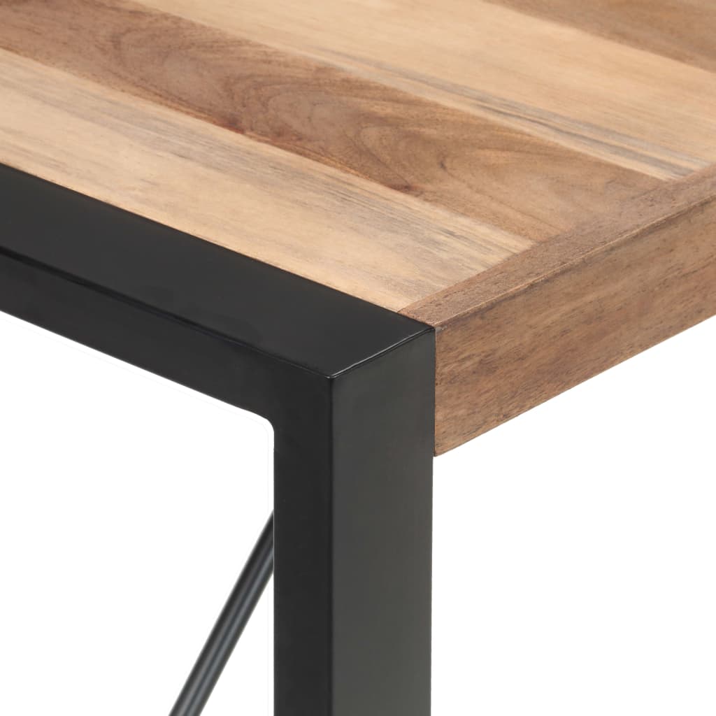 Table à manger 140x70x75 cm bois massif - XIOS