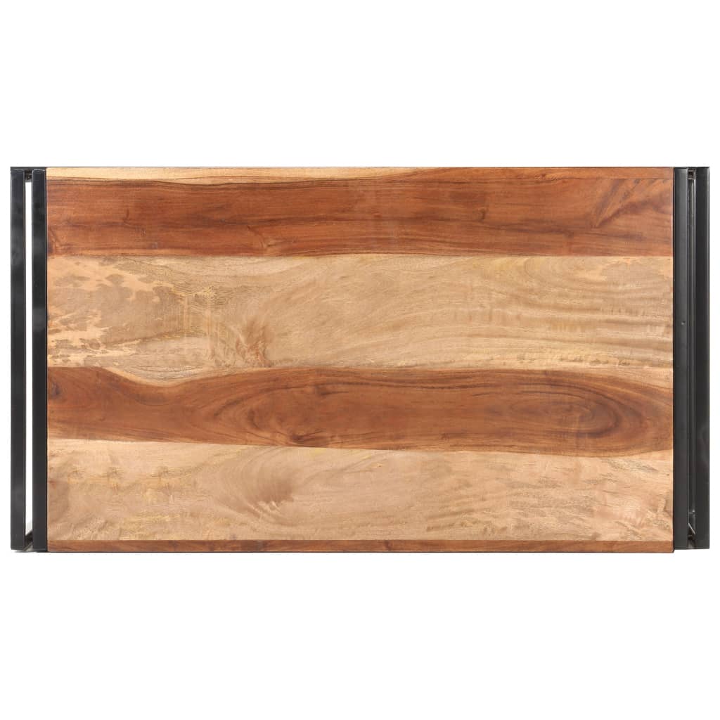 Table basse 100x55x45 cm Bois d'acacia massif - XIOS