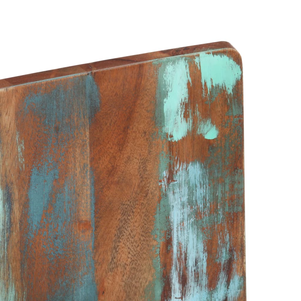 Chaises à manger lot de 4 bois de récupération solide - XIOS