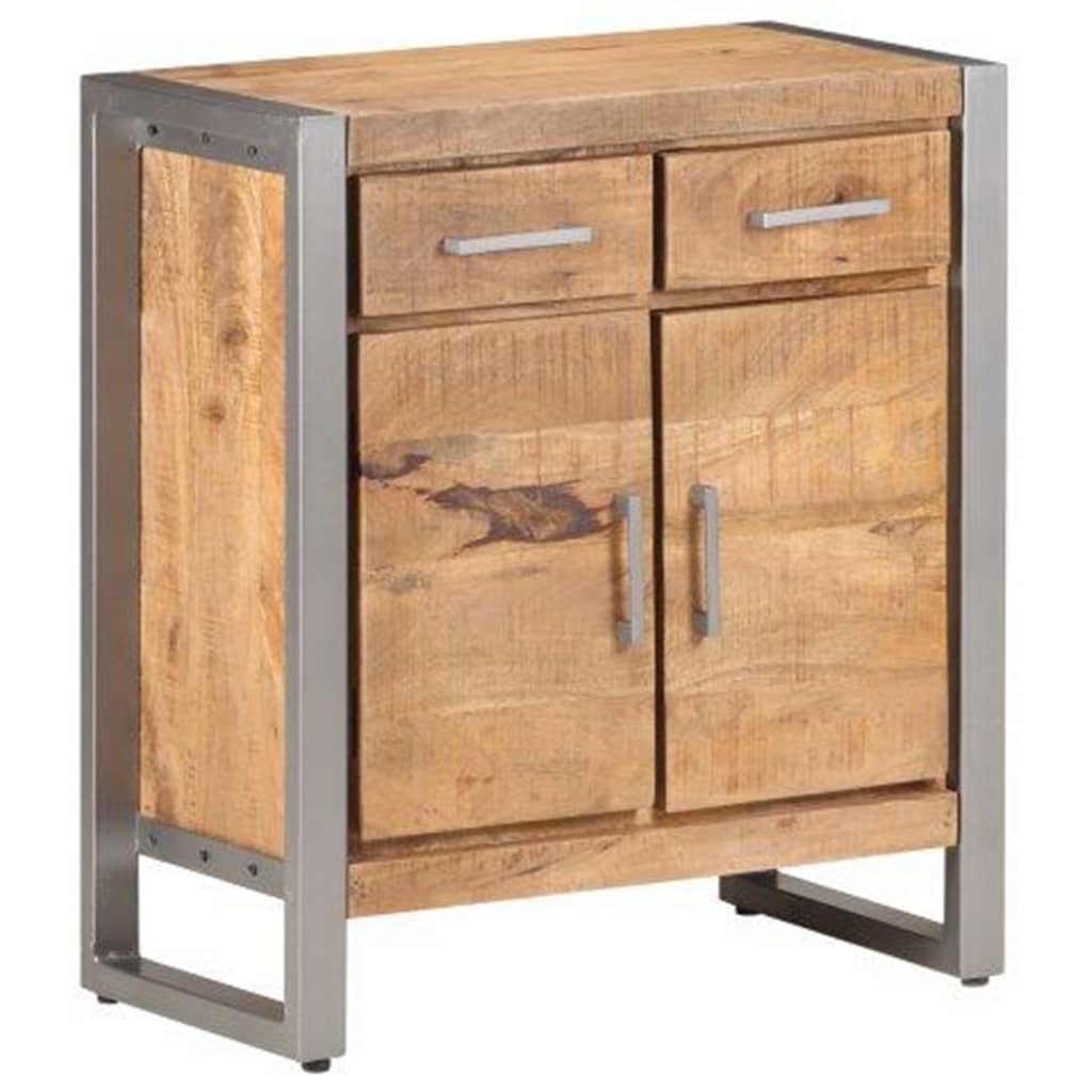 Buffet 60x35x72 cm Bois de manguier brut - XIOS