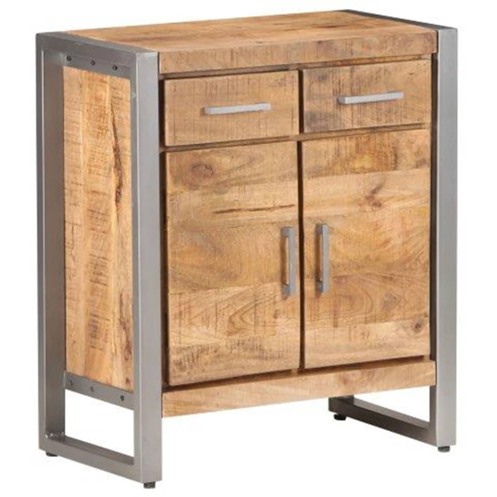 Buffet 60x35x72 cm Bois de manguier brut - XIOS