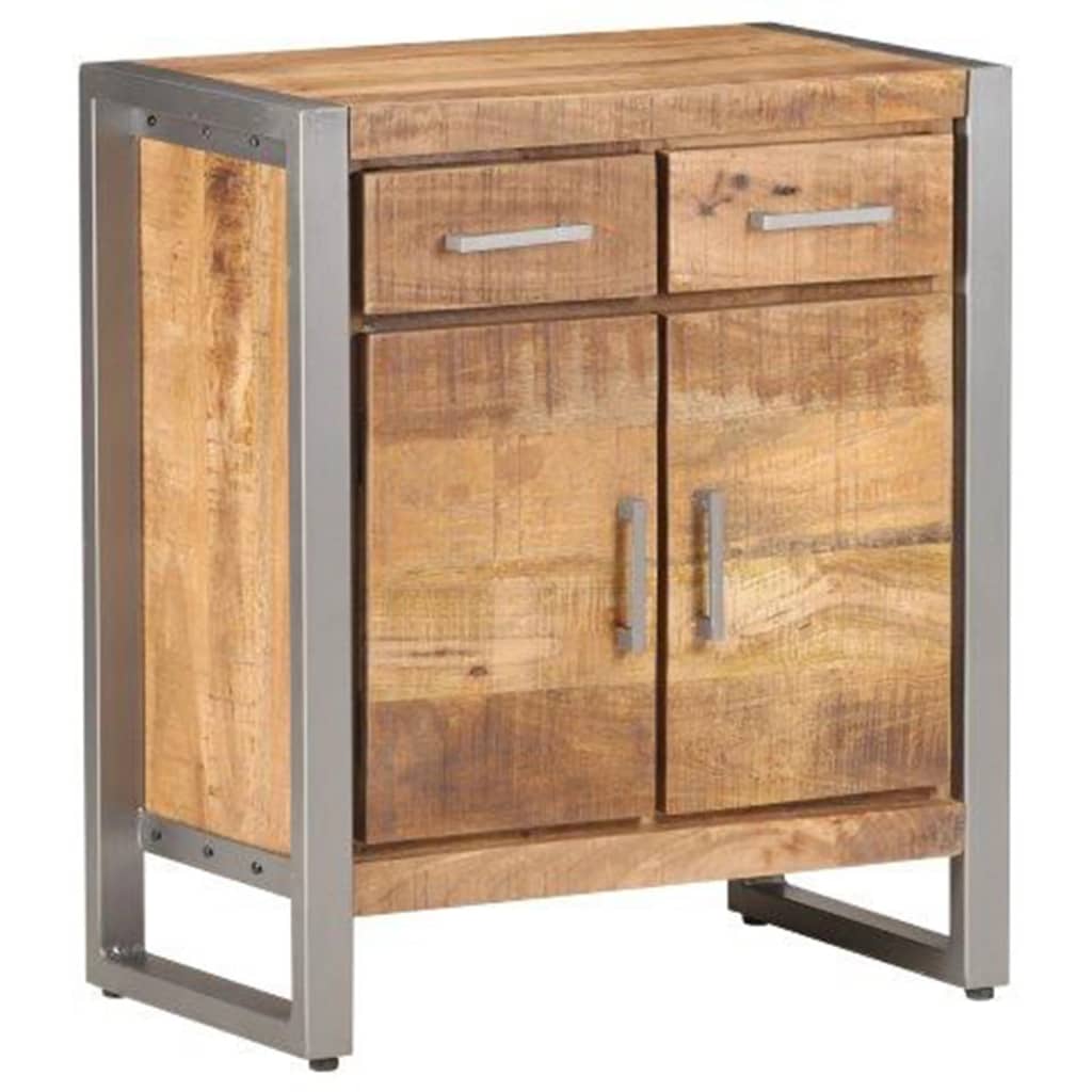 Buffet 60x35x72 cm Bois de manguier brut - XIOS