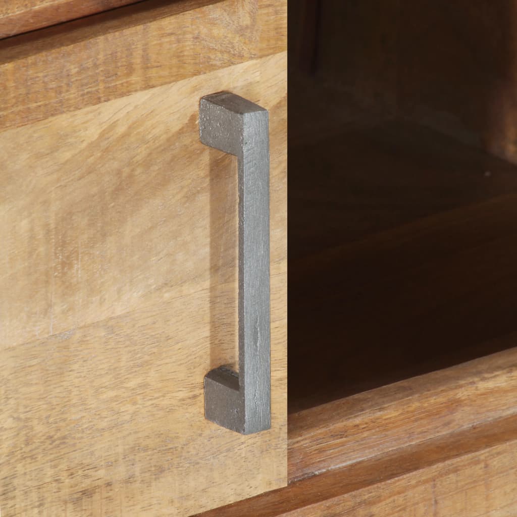 Table basse 95x50x40 cm Bois de manguier brut - XIOS