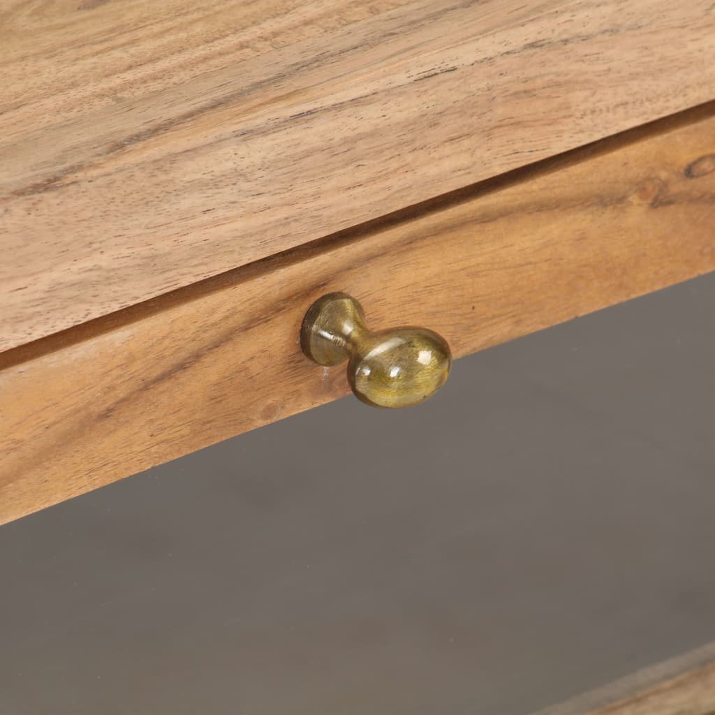 Table basse 90x60x40 cm Bois d'acacia massif - XIOS