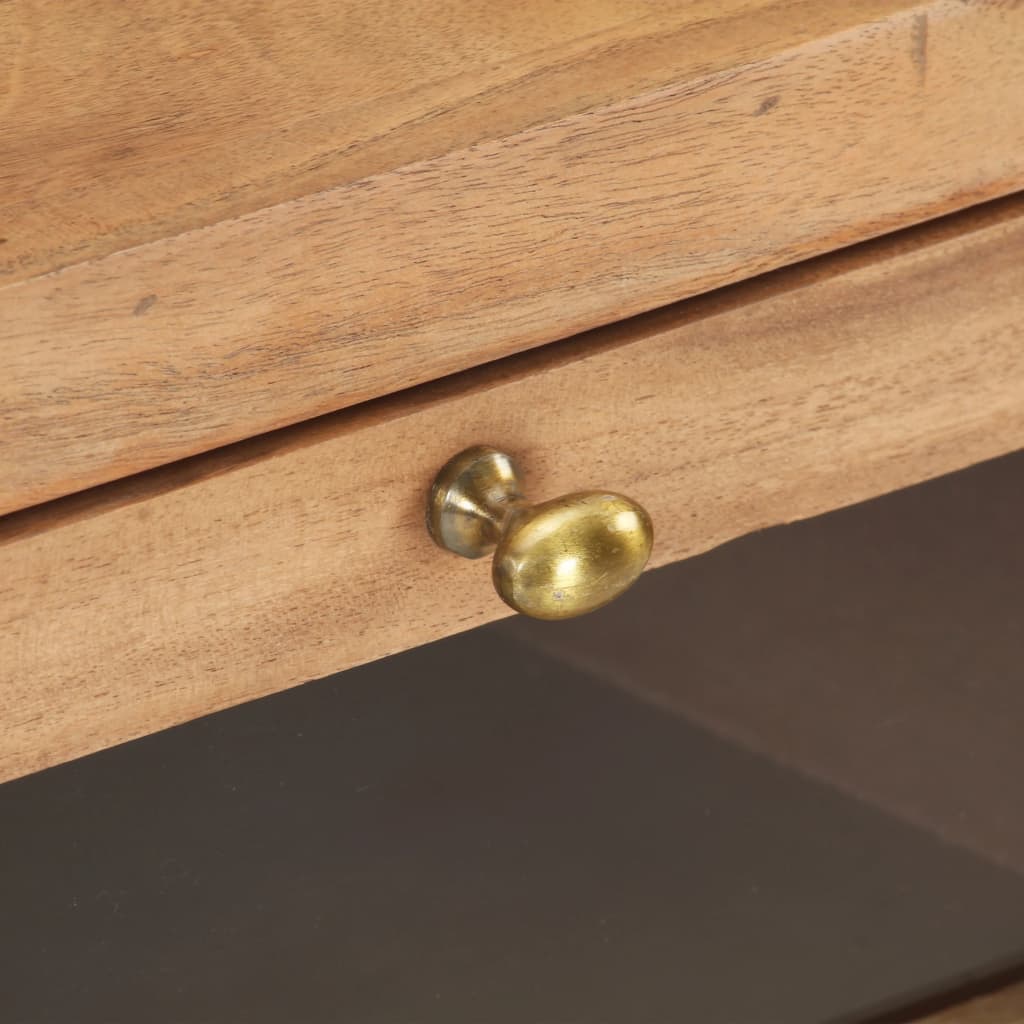 Table de chevet 40x30x50 cm Bois d'acacia massif - XIOS