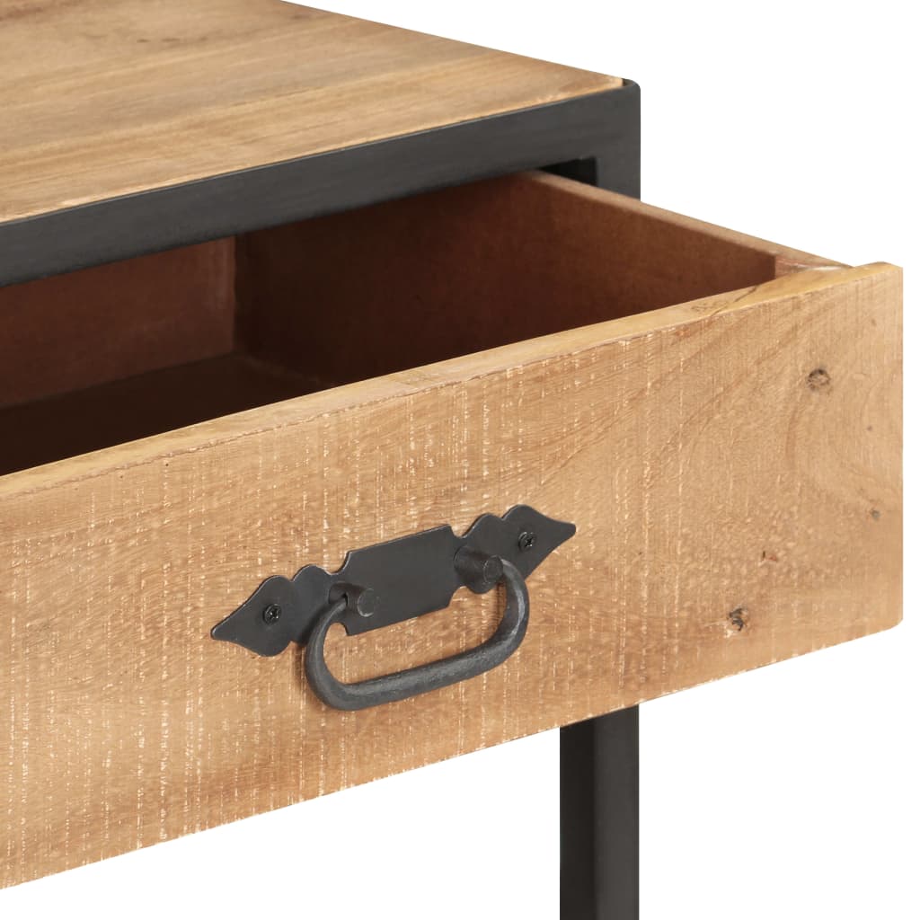 Table console 90x35x74 cm Bois de récupération massif - XIOS
