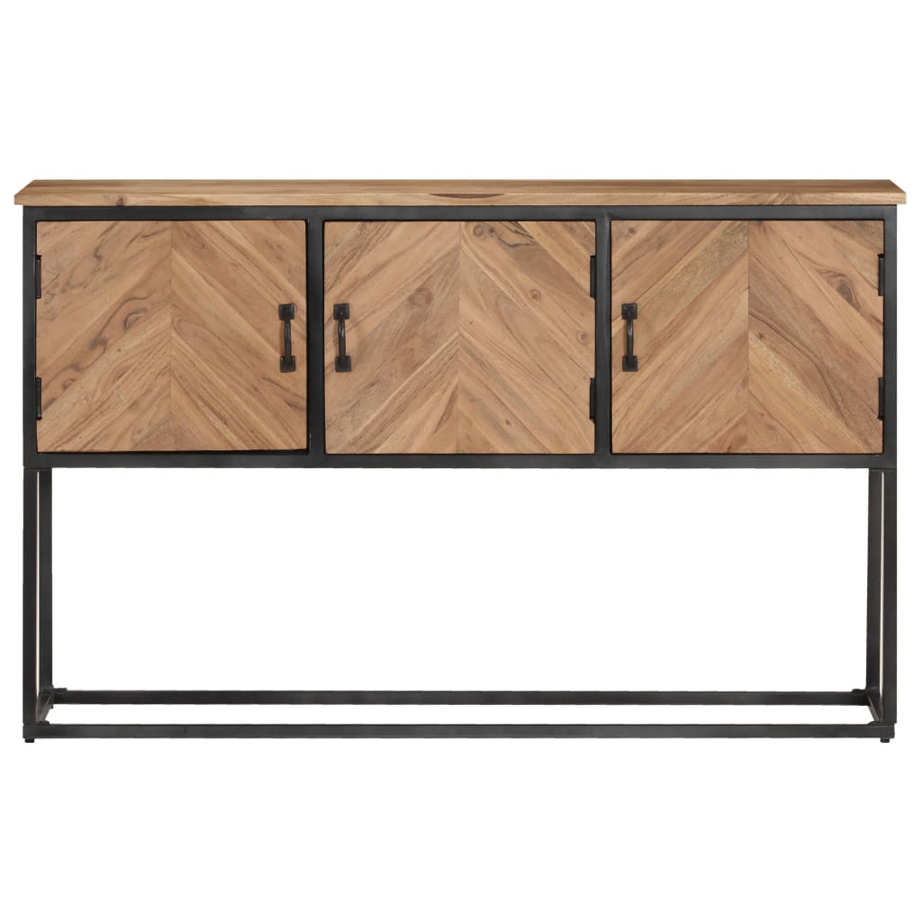 Buffet 120x30x75 cm Bois d'acacia solide - XIOS