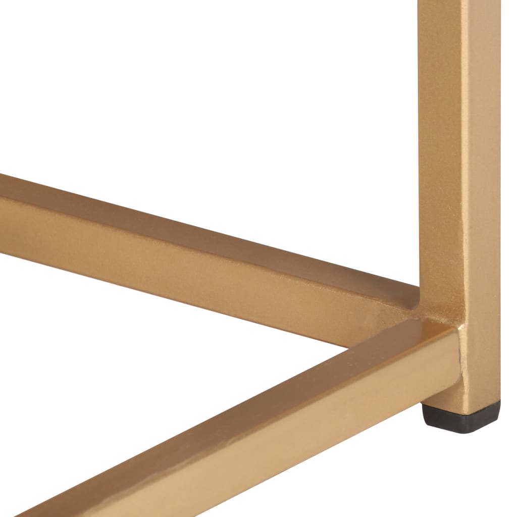 Console en bois de manguier massif 122 x 36 x 75 cm - XIOS