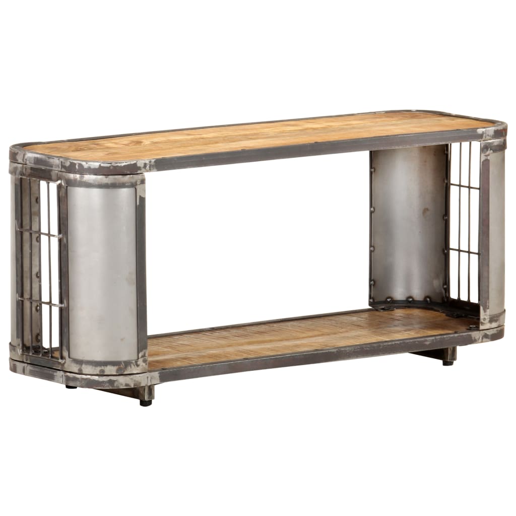 Meuble TV 90x30x40 cm Bois de manguier massif - XIOS