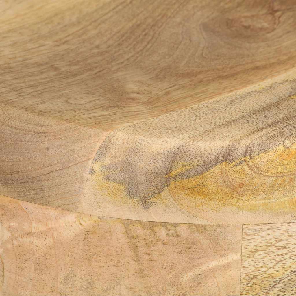 Tabourets de bar lot de 2 76 cm bois de manguier massif - XIOS