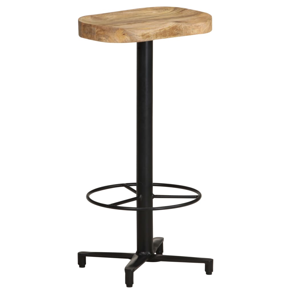 Tabourets de bar lot de 2 76 cm bois de manguier massif - XIOS