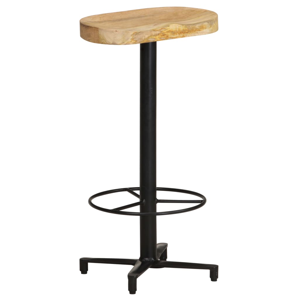 Tabourets de bar lot de 2 76 cm bois de manguier massif - XIOS