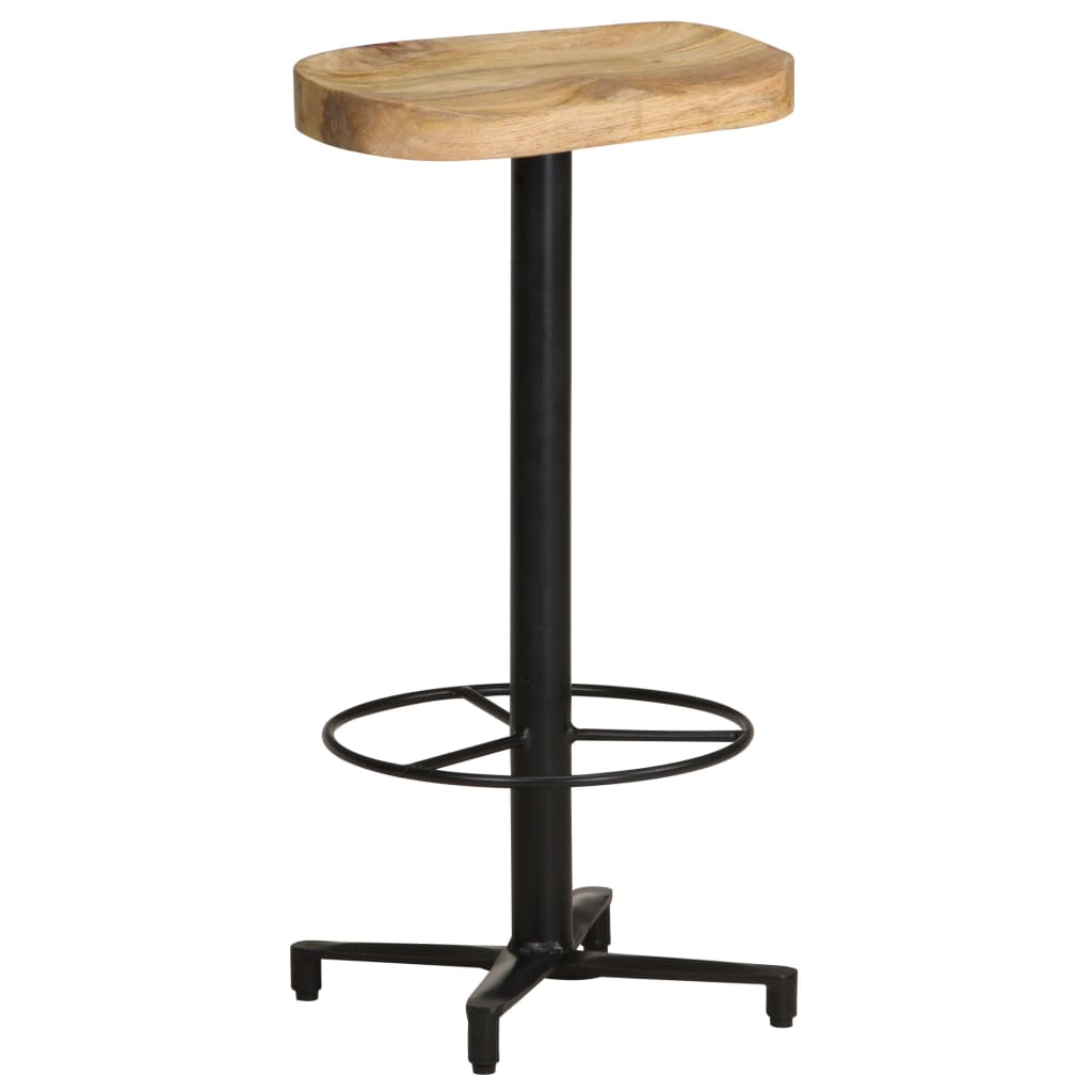 Tabourets de bar lot de 2 76 cm bois de manguier massif - XIOS