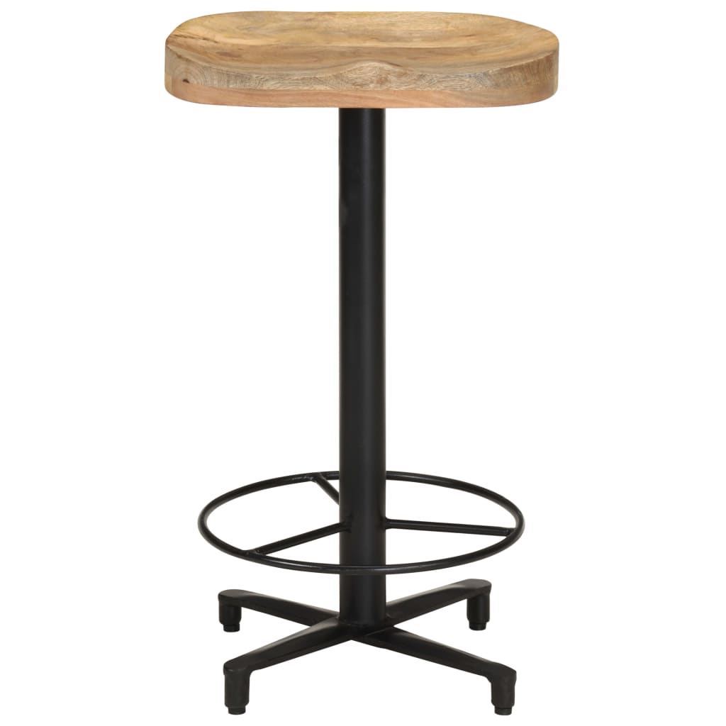 Tabourets de bar lot de 2 66 cm bois de manguier massif - XIOS