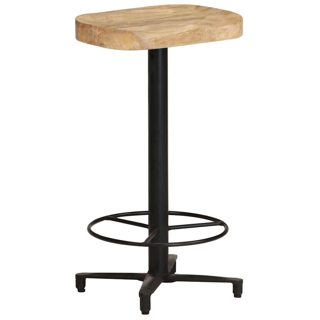 Tabourets de bar lot de 2 66 cm bois de manguier massif - XIOS