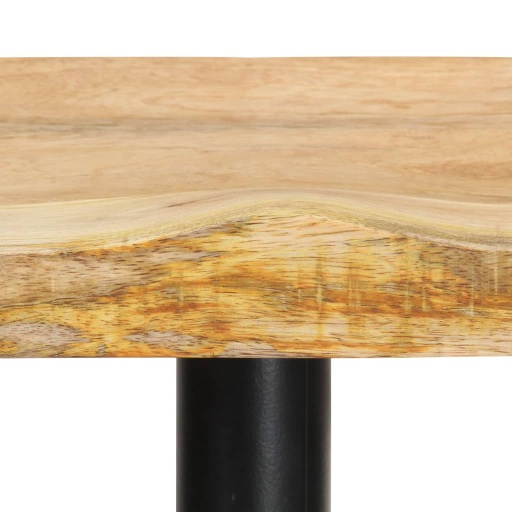 Tabourets de bar lot de 2 52 cm bois de manguier massif - XIOS