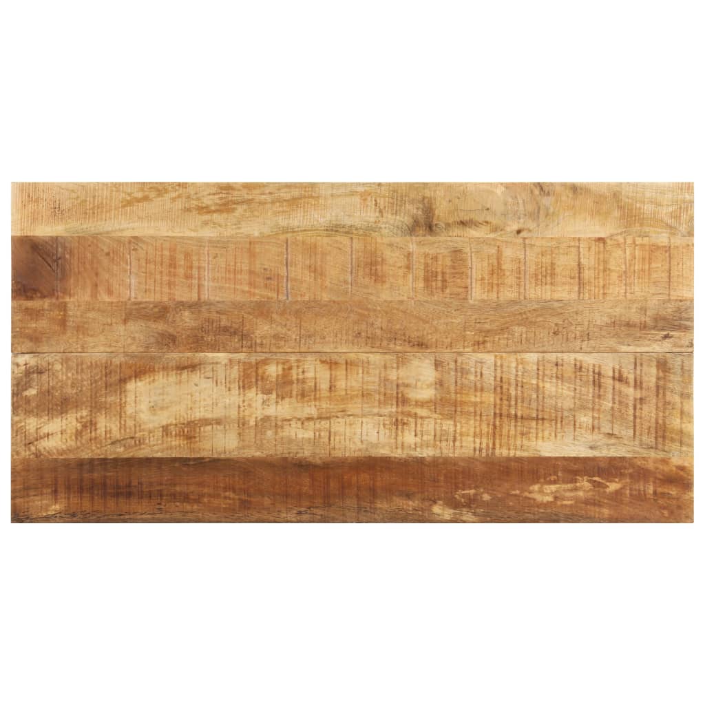 Table de salle à manger 140x70x76 cm Bois de manguier brut - XIOS