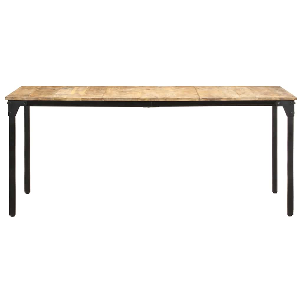 Table à manger 180x90x76 cm Bois de manguier brut - XIOS