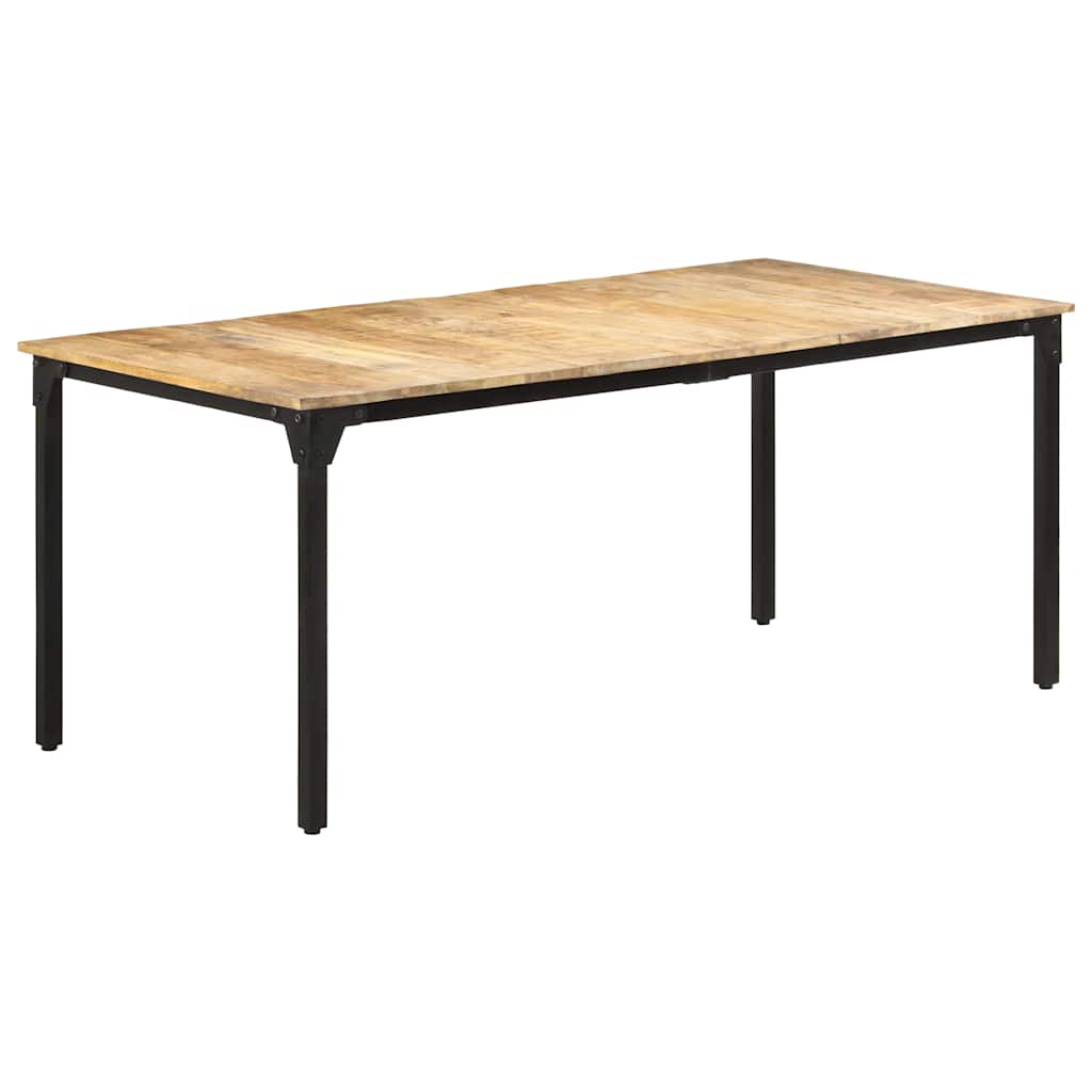Table à manger 180x90x76 cm Bois de manguier brut - XIOS