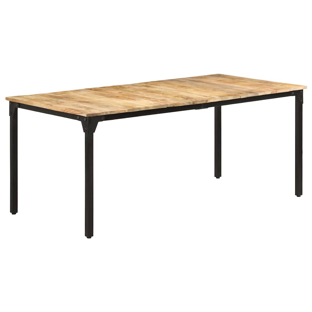 Table à manger 180x90x76 cm Bois de manguier brut - XIOS