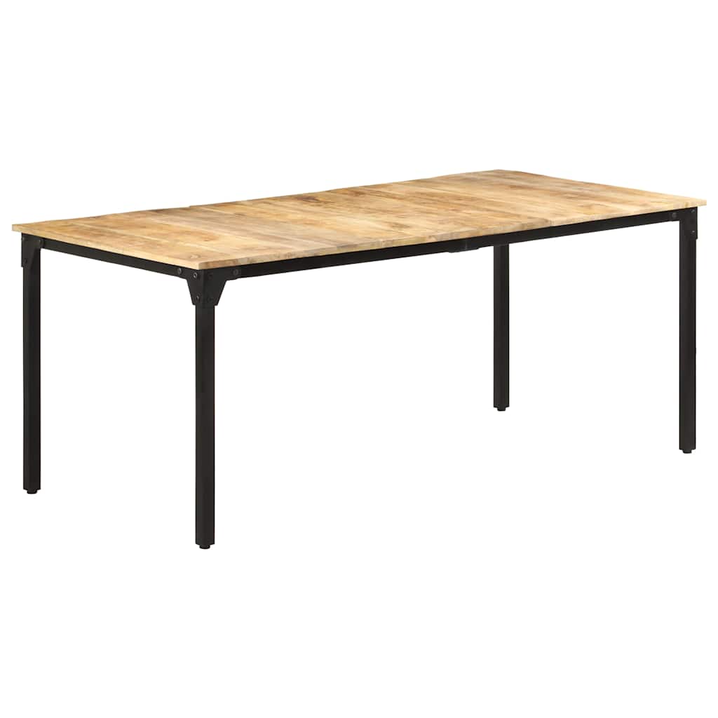 Table à manger 180x90x76 cm Bois de manguier brut - XIOS