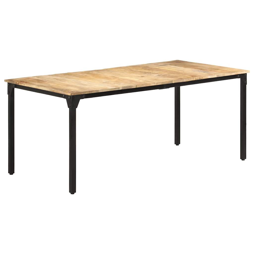 Table à manger 180x90x76 cm Bois de manguier brut - XIOS
