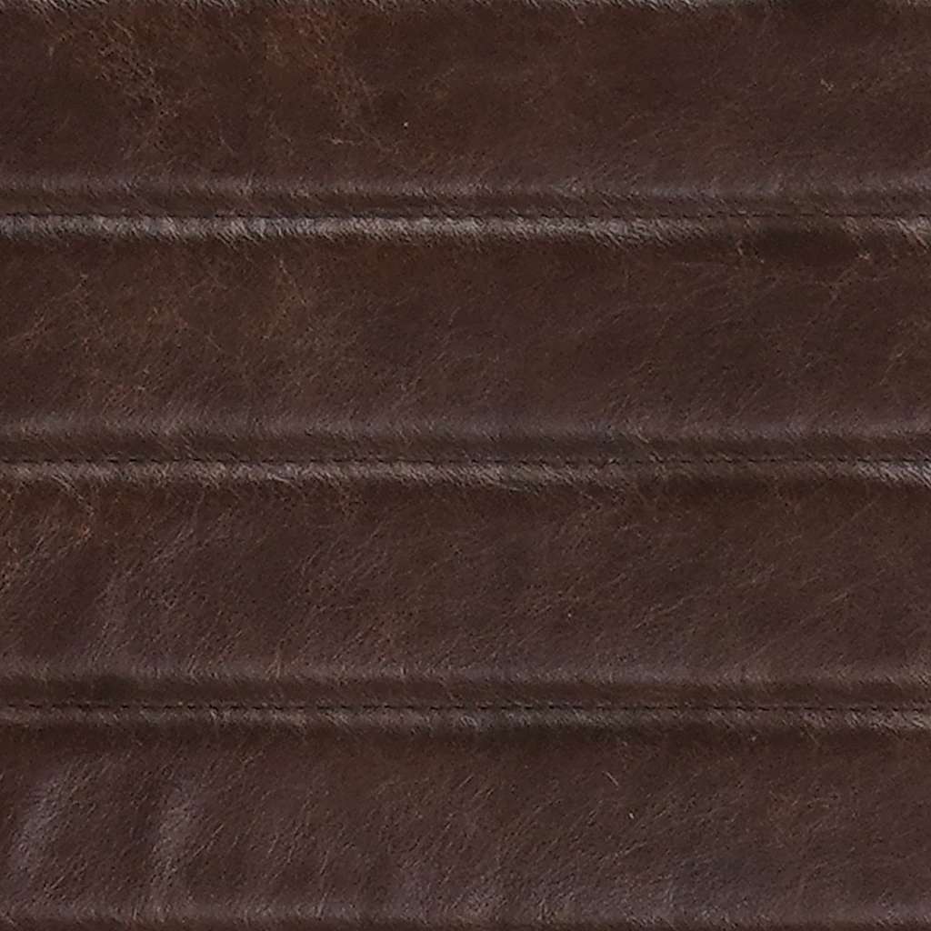 Chaise de canapé cantilever marron délavé cuir véritable