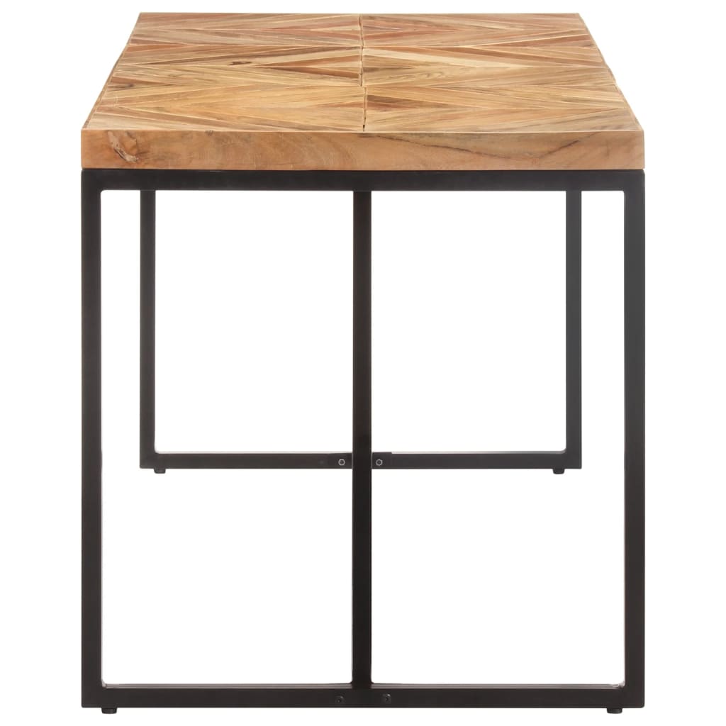 Table à dîner 160x70x76 cm Bois massif d'acacia et de manguier - XIOS