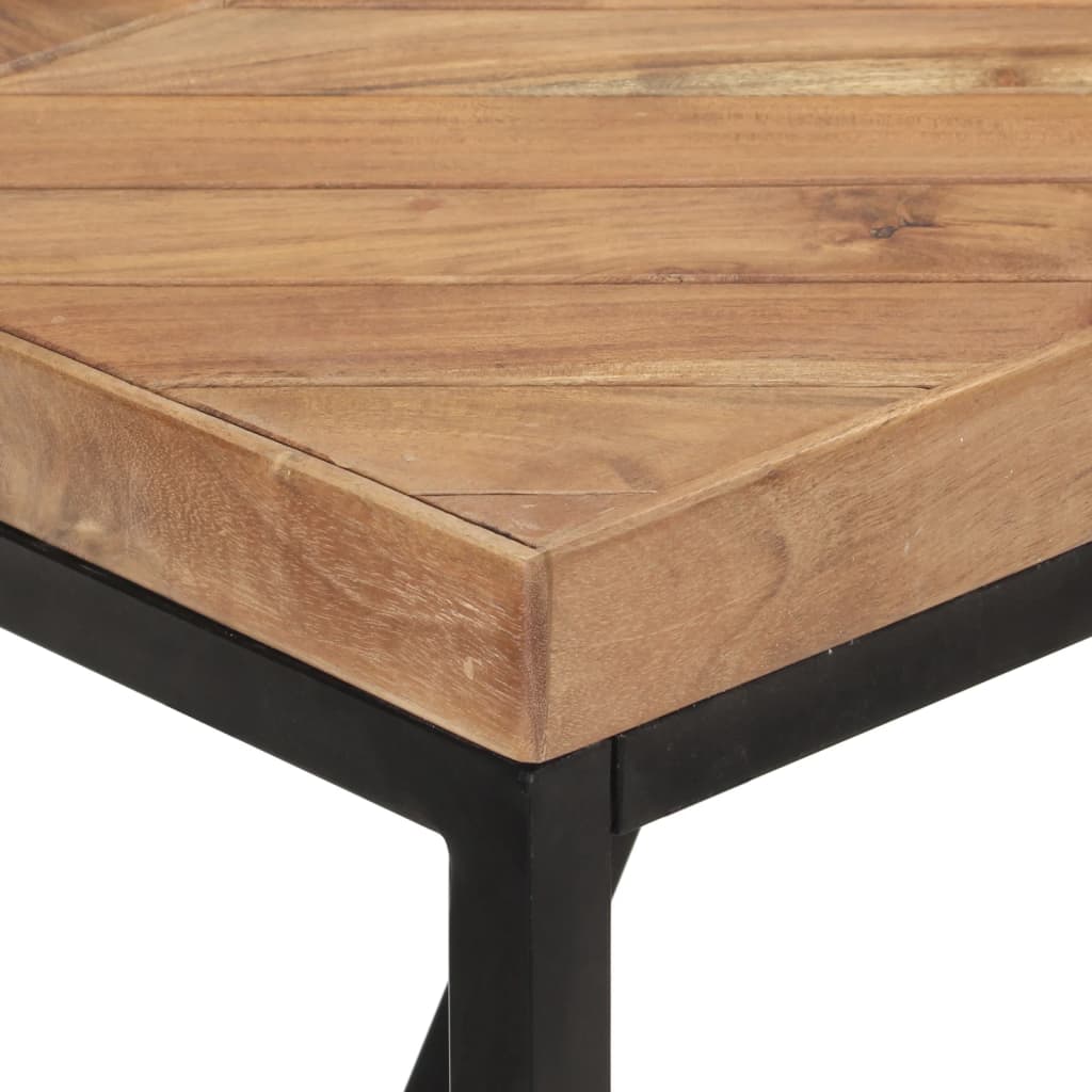 Table à dîner 160x70x76 cm Bois massif d'acacia et de manguier - XIOS
