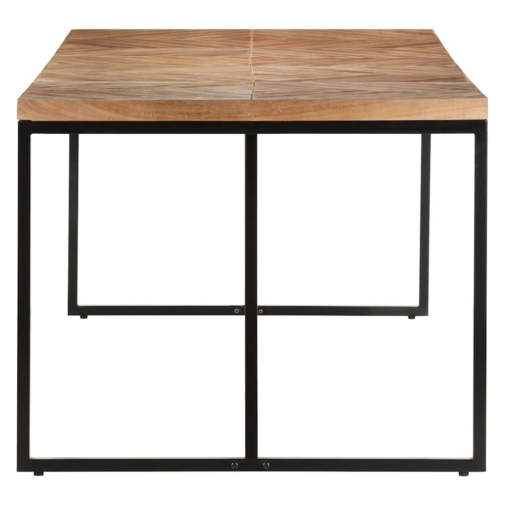 Table à dîner 200x90x76 cm Bois massif d'acacia et de manguier - XIOS