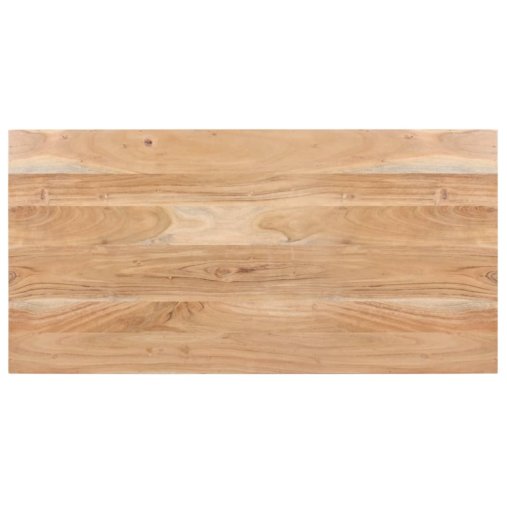 Table de salle à manger 120x60x76 cm Bois solide d'acacia - XIOS