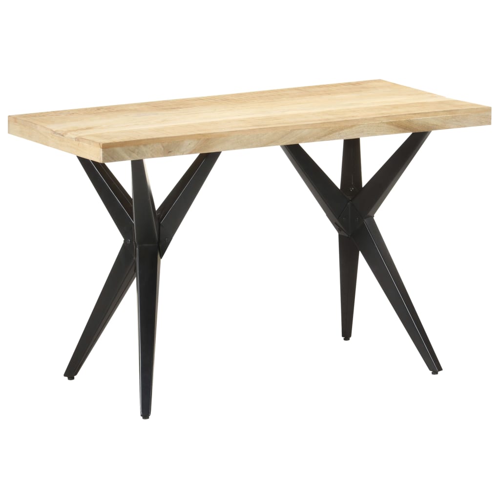 Table à manger 120x60x76 cm Bois de manguier massif - XIOS