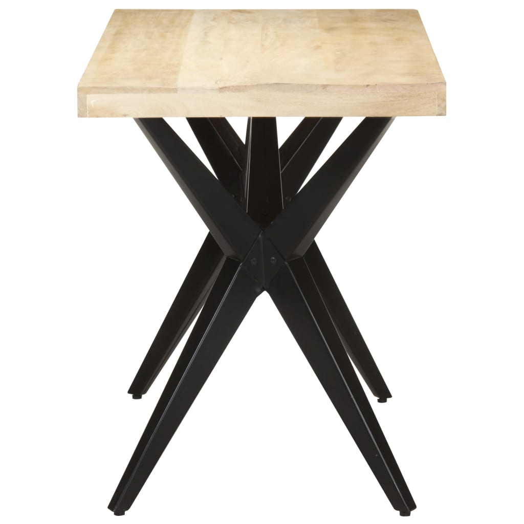 Table à manger 120x60x76 cm Bois de manguier massif - XIOS