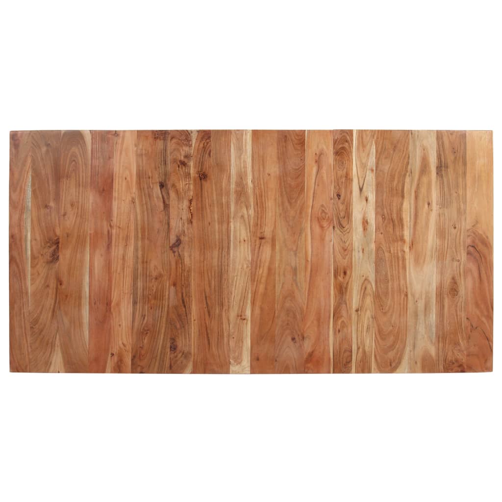 Table de salle à manger 160x80x76 cm Bois d'acacia solide - XIOS