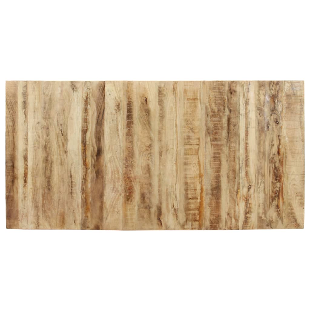Table à manger 160x80x76 cm Bois de manguier brut - XIOS