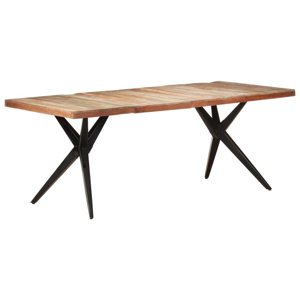 Table à manger 200x90x76 cm Bois de récupération massif - XIOS