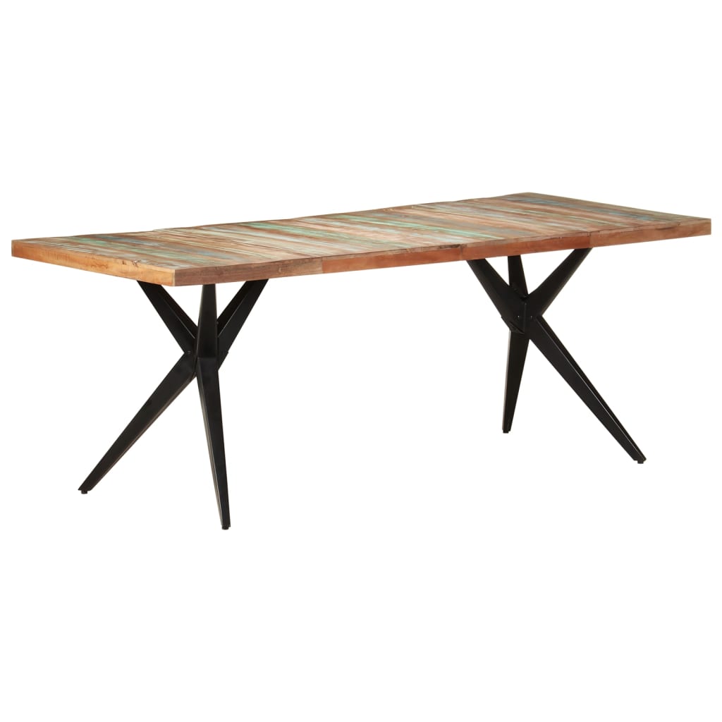 Table à manger 200x90x76 cm Bois de récupération massif - XIOS