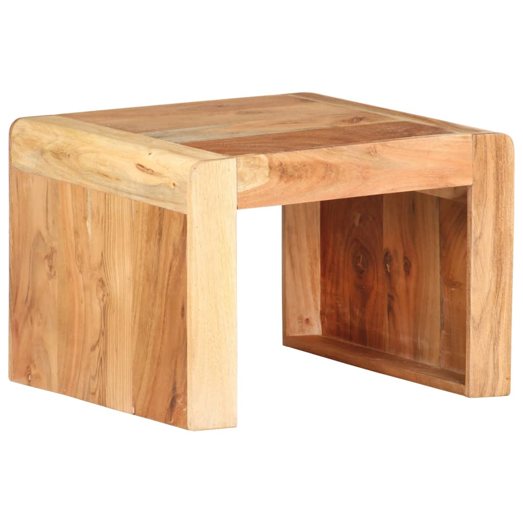 Table d'appoint 43x40x30 cm Bois d'acacia massif - XIOS