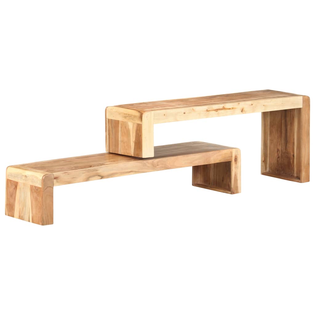 Meubles TV 2 pcs Bois d'acacia massif - XIOS
